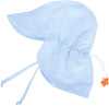 Simplikids Newborn Sun Hat Upf 50+ Uv Ray Sun Protection Infant Hats W/Neck Flap Sun Hat For Baby,Light Blue,0-12 Months