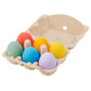 tickit SiliSoft Sensory Eggs | 6 Eggs with A Soft Silicone Carton for Sensory Play and Early Learning