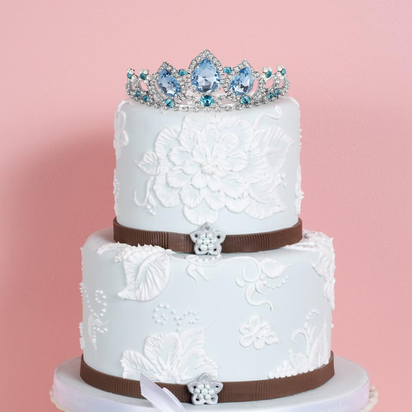 Elsa Crown Halloween Cosplay Hair Accessories Girls Tiara Bridal Wedding Crystal Hair Band Tiara Pageant Tiara Birthday Gifts (A