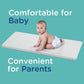 Childrens Factory Waterproof Baby Changing Pad, Diaper Changing Mat for Babies and Toddlers, Soft and Easy to Clean