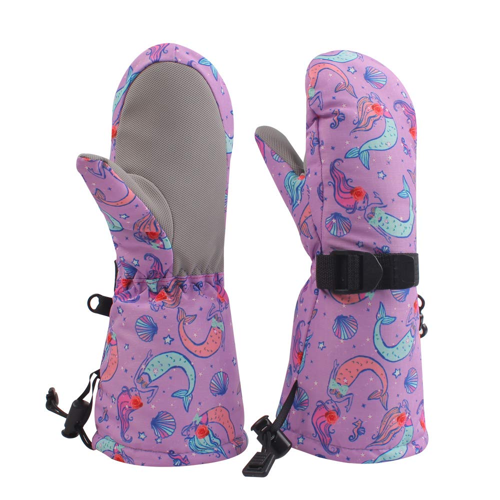 Winter Kids Waterproof Gloves For Boys Girls Snow Ski Toddler Baby Mittens Outdo WBCBBB07ZF36PVM