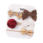 STYLEHEAVEN 5 Pieces Baby Headbands with Bow Nylon Sturdy Soft for Kids Infants Style D|Clothing Shoes & Accessories| Womens Acc