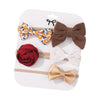 STYLEHEAVEN 5 Pieces Baby Headbands with Bow Nylon Sturdy Soft for Kids Infants Style D|Clothing Shoes & Accessories| Womens Acc