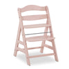hauck Alpha+ Grow Along Solid Beechwood Highchair with Adjustable Seat, 5 Point Safety Harness, and Bumper Bar for Infants and T