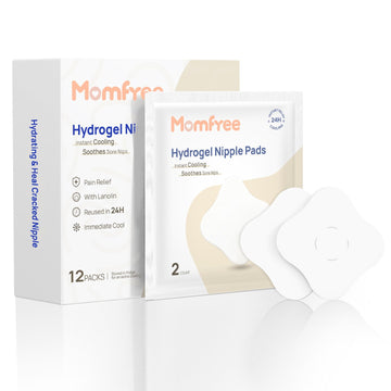 Hydrogel Soothing Gel Pads For Breastfeeding: Breast Pads Reusable For Instant Pain Relief | Provides Cooling Effect | Healing N