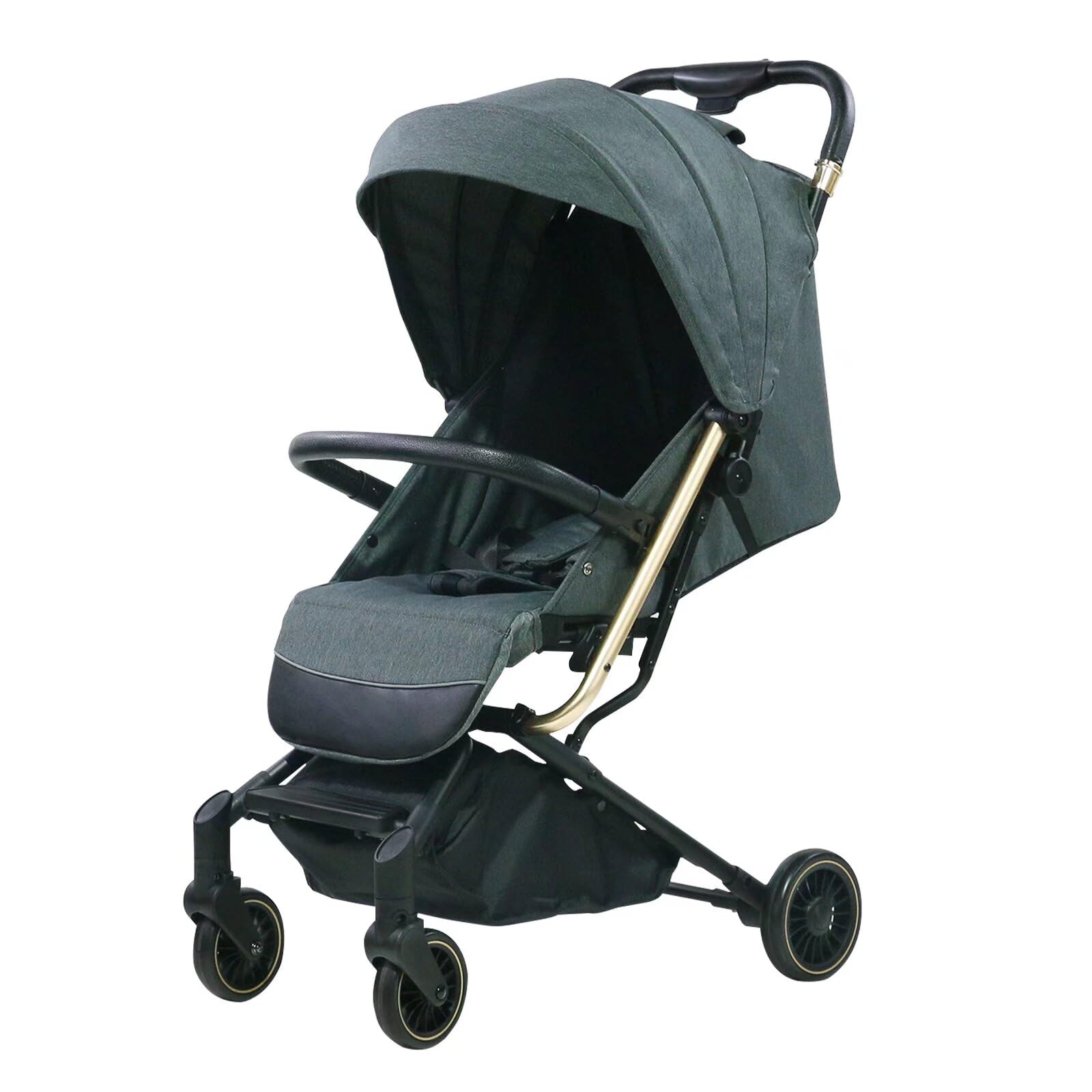 Lightweight Baby Stroller,Ultra Compact & Airplane-Friendly Travel Stroller, One-Handed Folding Stroller For Toddler, Only 13Lbs