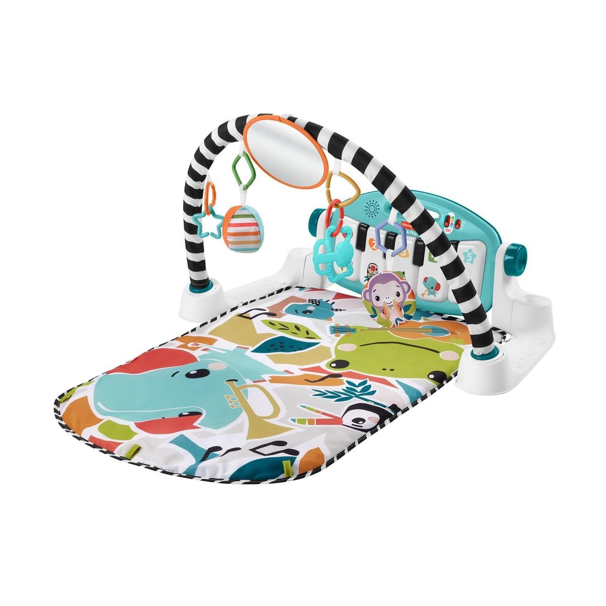 Fisher-Price HRB13 Glow and Grow Kick & Play Piano Gym