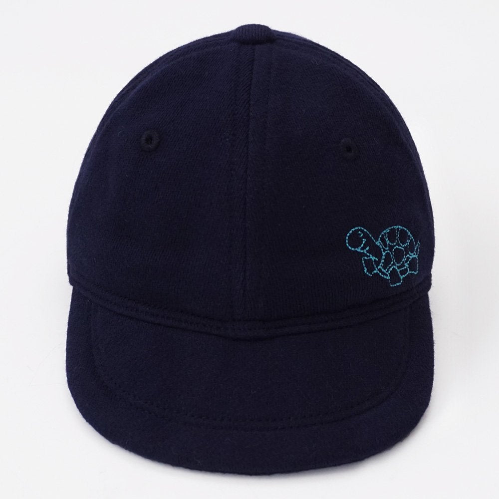Keepersheep Baby Baseball Cap Infant Sun Hat, Infant Toddler Kids Baseball Cap (3-6 Months - 43.8Cm(17.25'), New Size-Navy Turt