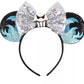 Clgift Hades Minnie Ears,Pick Your Color, Evil Minnie Ears, Halloween Minnie Ears, Rainbow Sparkle Mouse Ears,Classic Red Sequin