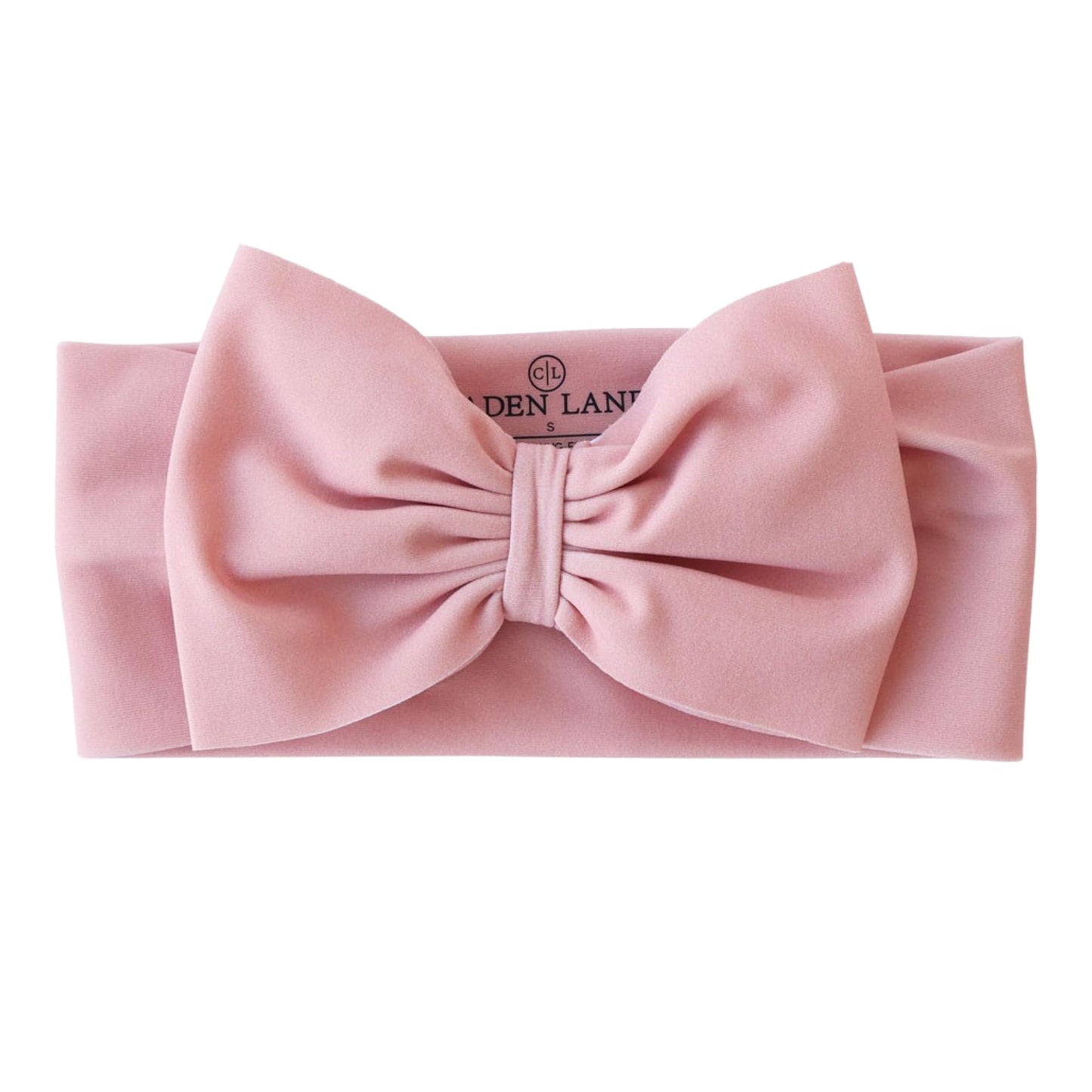 Caden Lane Swim Bow, UPF 50+ Sun Protection, Quick-Drying and Chlorine Resistant Nylon-Spandex Headband, Soft, Stretchy & Stylis