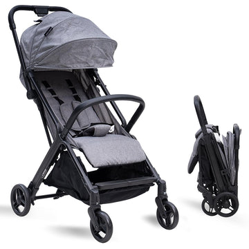 COOL KIDS Travel Stroller, Umbrella Stroller with Automatic Fold,Baby Strollers with Pop Out Sun Canopy,Baby Airplane Travel Ess