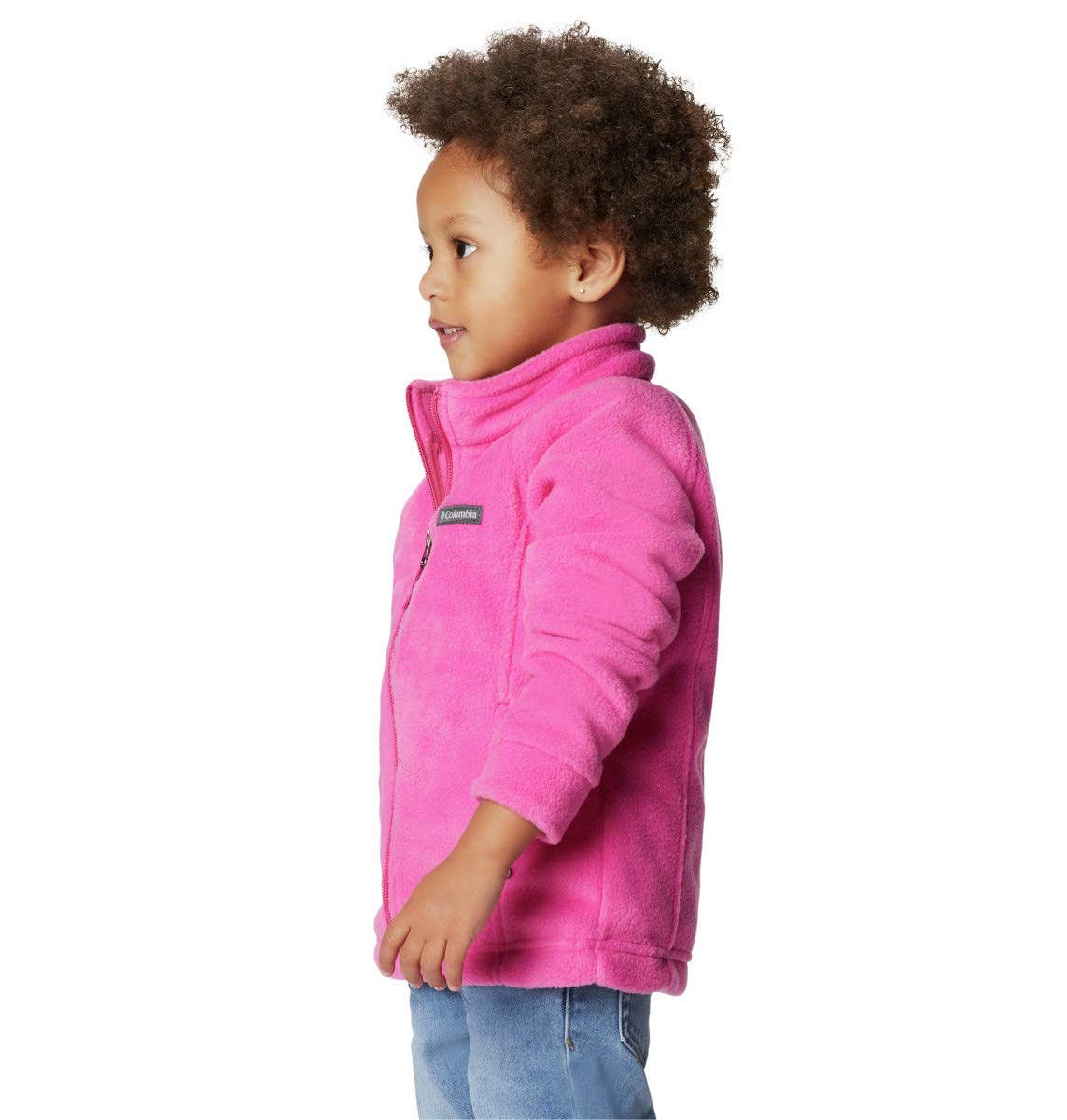 Columbia Unisex-Baby Benton Springs Fleece Jacket, Pink Ice, 18-24 Months