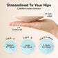 Organic Breast Pads - 14 Viscose Derived From Bamboo Washable Pads + Wash Bag, 3-Layers Breastfeeding Nipple Pad For Maternity,