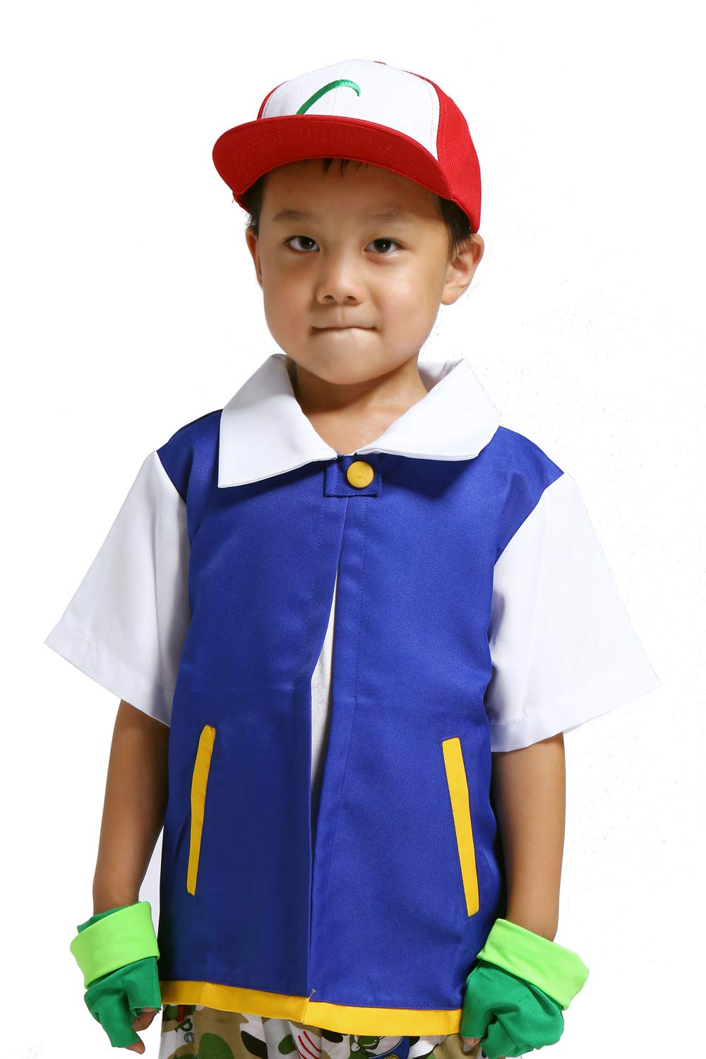 Layshowcos Halloween Costume Hoodie Cosplay Jacket Shirt Gloves Hat Sets For Trainer, 140