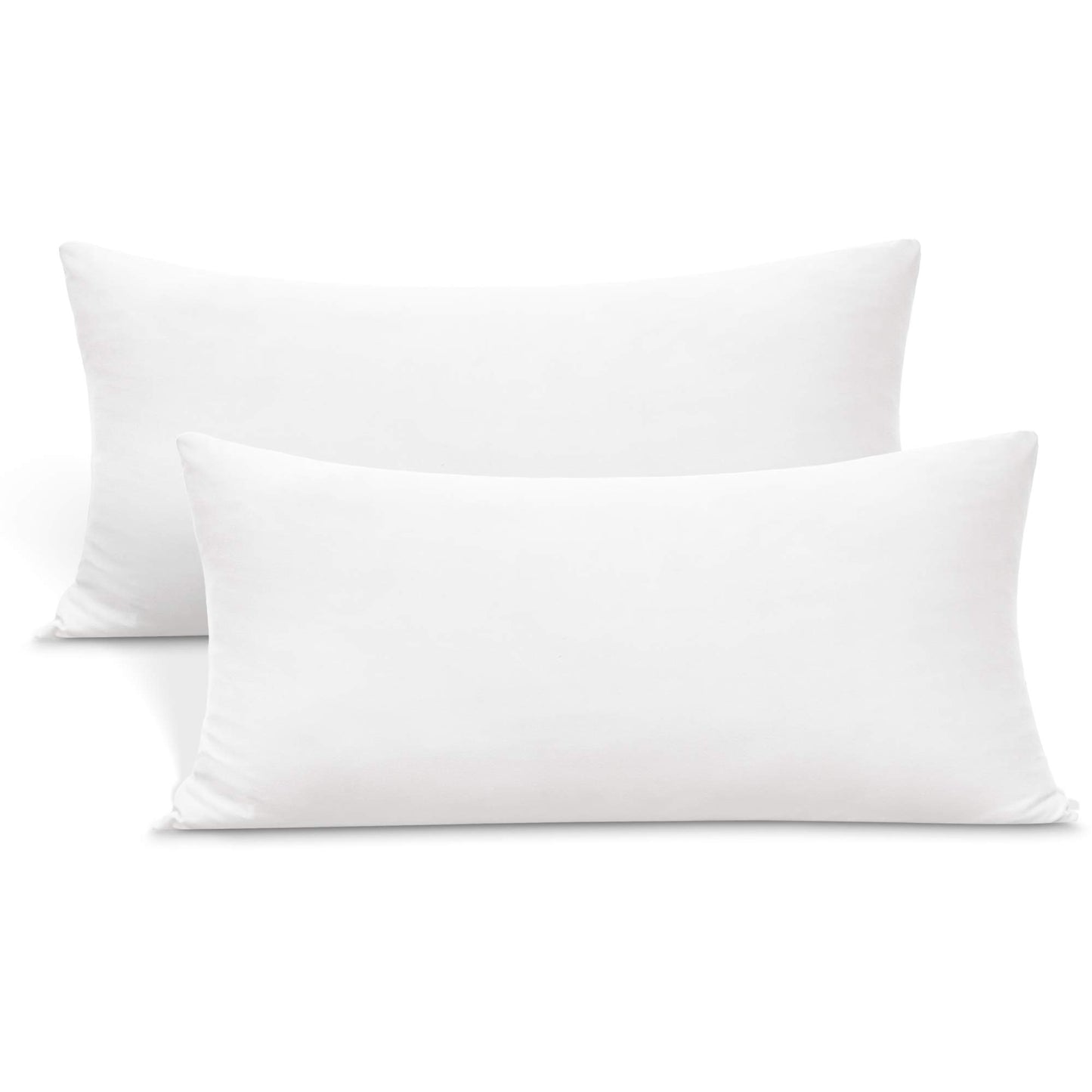 Stretch Toddler Pillowcases - Jersey Knit Travel Pillow Cases To Fit Pillows Sized 12X16, 13X18 Or 14X20, Ultra Soft Envelope Cl