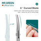 Mr.Green Baby Nail Scissors Safety Nail Care Clippers Cutter Newborn Baby Convenient Nail Grooming Manicure Tool (Nail Scissors)