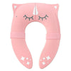 Hippypotamus Travel Potty Seat For Toddler - Pink Unicorn - Folding Potty Training Seat - Portable Toilet Seat Cover For Baby &
