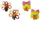 Wrapables Baby Toddler Ribbon Sculpture Hair Clips (Set Of 10)