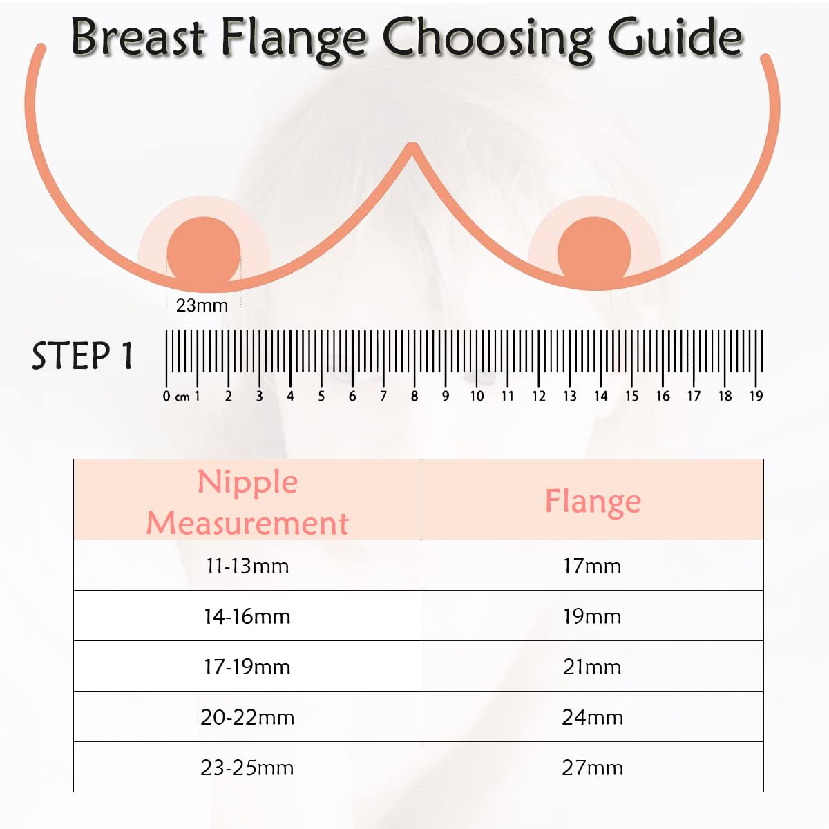 Bwcece Breast Pump Flange 27Mm Compatible With S9/S9 Pro/S12/S12Pro Wearable Breast Pump Accessories.Wearable Breast Pump Shield