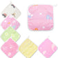 Maveek 7 Pack Baby Muslin Burp Cloths, 6 Layer Baby Washcloths For Baby Girls, Organic Soft Absorbent Newborn Essentials Baby Gi