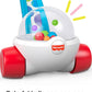 Fisher-Price Corn Popper Baby to Toddler Push Toy with Ball-Popping Action for Ages 1+ Years, 2-Piece Assembly, Blue