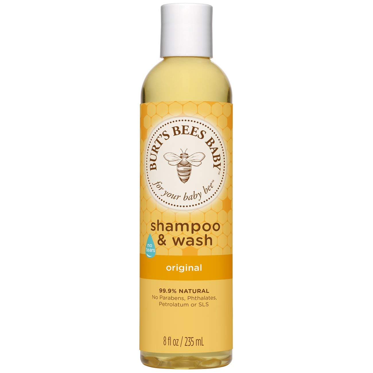 Burts Bees Baby Bee Original Shampoo & Wash, 8 Fl. Oz (Pack Of 3)