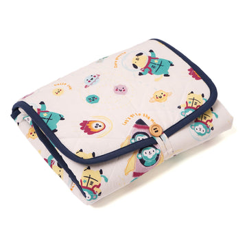 Tidy Sleep Portable Diaper Changing Mat/Pad For Newborns & Infants Baby 024 Months Light Weight, Portable, Water Proof (Our Mis