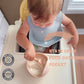 Ginbear Silicone Bibs For Babies Boy, Waterproof Adjustable Silicon Rubber Baby Feeding Bibs With Food Catcher Pocket For Toddle