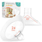 Breast Flanges 24mm 2-Pack for Medela Pump in Style, Symphony, Freestyle, Sonata, Maxflow and Lansinoh Signature Pro Breast Pump