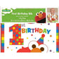 Sesame Street Elmo Turns One Baby Bib | One Size | Multicolor | 1 Pc