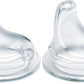 NUK Replacement Silicone Spout, Clear Size: 2 Pack, Model: 62815