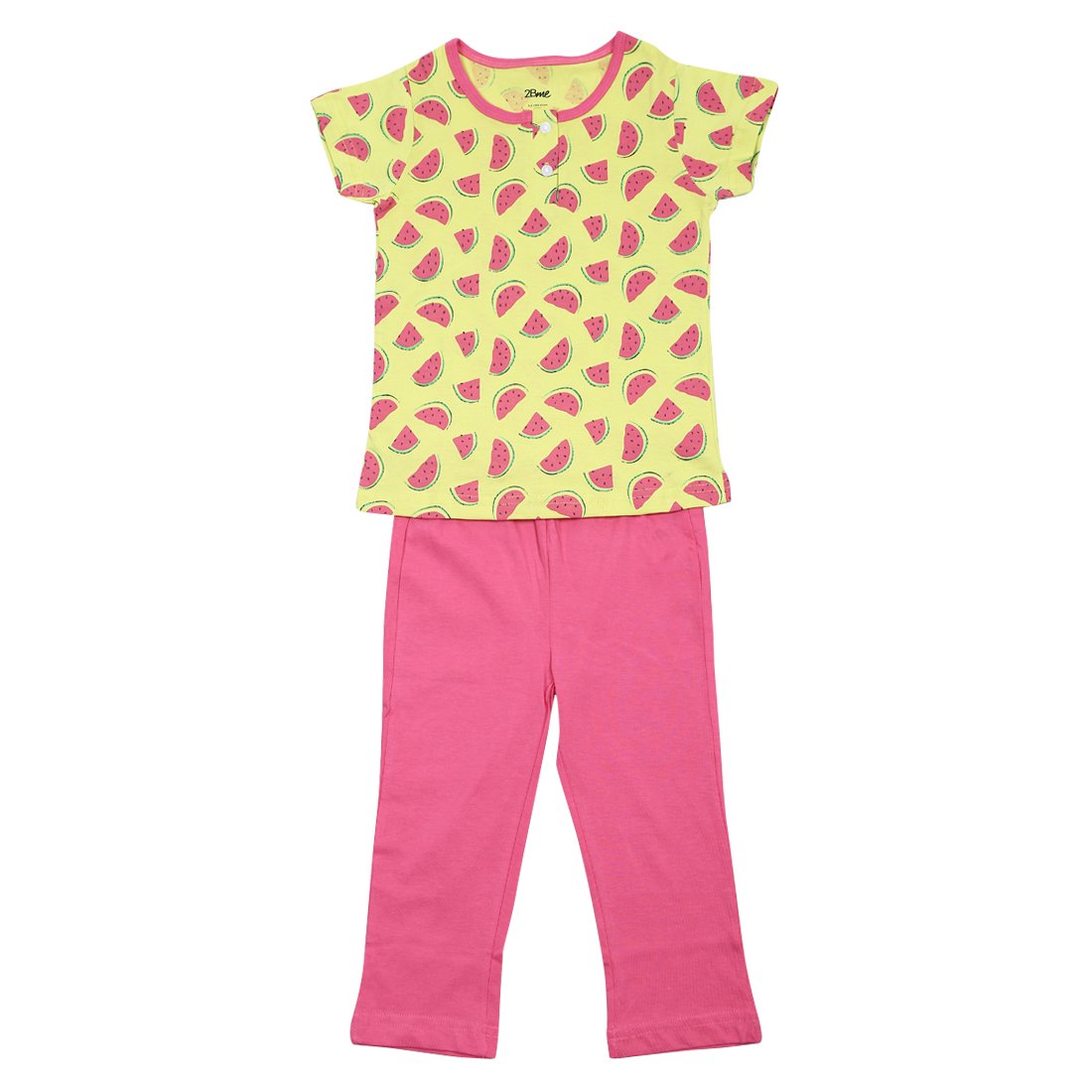 ISHWA Watermelon AOP Print Girls Night Wear Set (23 Years)