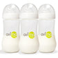 Avima Baby 12 oz Anti Colic Baby Bottles for Breastfed Babies - Fast Flow Nipples, Wide Neck Bottle, BPA Free - 9-12 Months, Sta