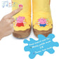 Peppa Pig Toys Muddy Puddle Boots with Sounds | Interactive Wearable Yellow Toy Wellies with Sound and Music activated as you Wa