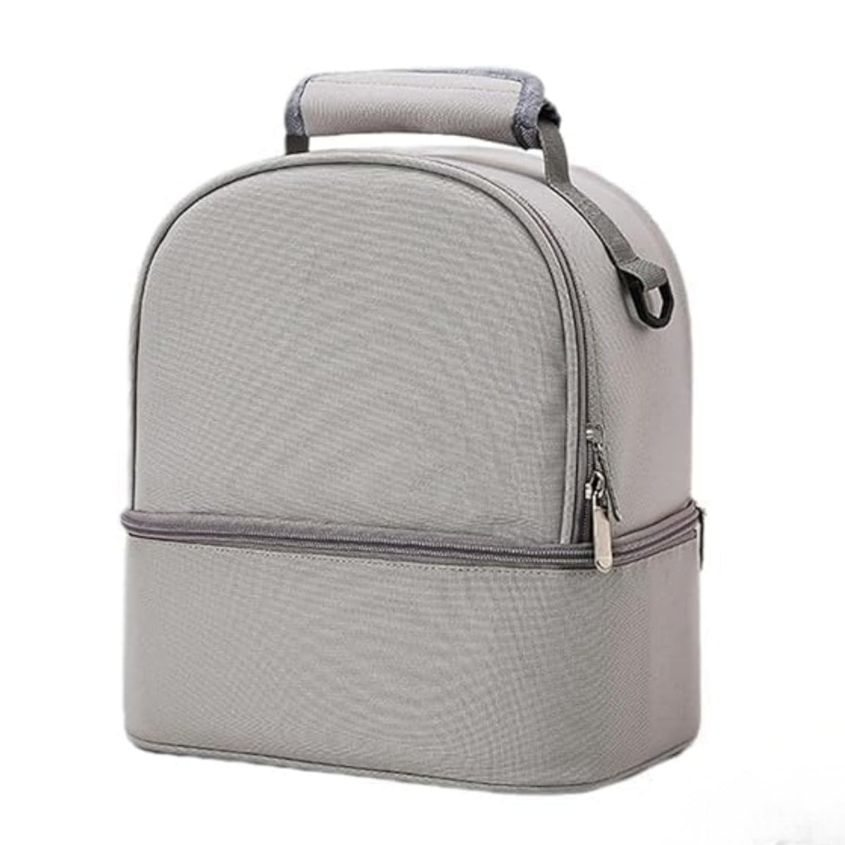 Mancro Breastmilk Cooler Bag, Fits 6 Insulated Baby Bottles Up To 9 Ounce, Breast Milk Cooler For Nursing Mom (Grey 1)