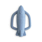 mushie Silicone Baby Rocket Rattle Teether Toy
