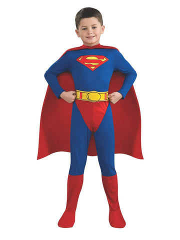 Superman Child'S Costume, Blue/Red, Small