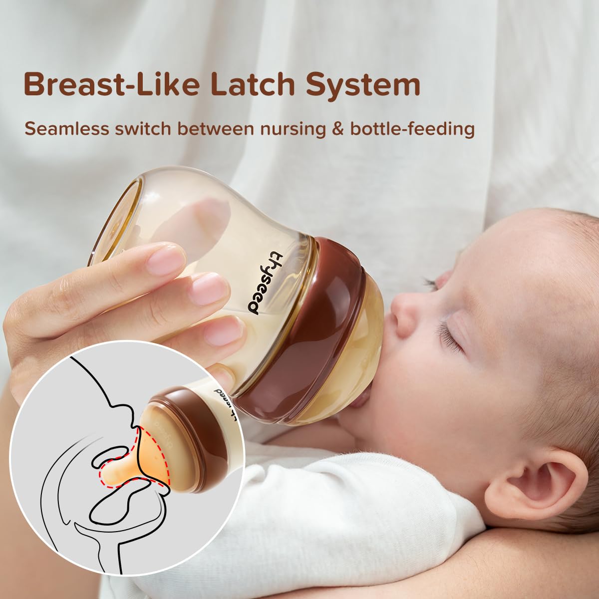 Thyseed Natural Anti-Colic Bottle Replacement 5 Ounce 1+ Months