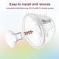 6Pc Flange Inserts 13/15/17Mm For Momcozy S9 Pro Hands Free Breast Pump,Compatible With S9/S10/S12 Wearable Breast Pump.Suitable