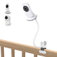 Baby Monitor Clip Mount Compatible with VTech VM819, Advanced HQ Max, Baby Camera Mount Holder with 15.8 inches Silicone Surface