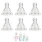 Silicone Nipple for Dr. Browns Natural Flow Level 2 Narrow Baby Bottle, Medium Flow, 3m+, 6 Count
