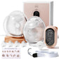 Ncvi Ultra-Lightweight Wearable Breastfeeding Pump Hands-Free&Portable, Hospital-Grade Double Electric Breast Pump Come With Lea
