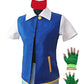 Layshowcos Halloween Costume Hoodie Cosplay Jacket Shirt Gloves Hat Sets For Trainer, 140