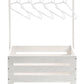 Suzile Wooden Baby Shower Crate Closet, Baby Basket With Handle Baby Storage Crate Hamper, Baby Shower Wooden Gift Crate, Baby P