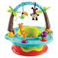 Summer by Bright Starts Deluxe SuperSeat, Wild Safari, Fun Baby Seat for Sitting Up, Playtime, and Meals, Ages 4 Months to 4 Yea