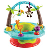 Summer by Bright Starts Deluxe SuperSeat, Wild Safari, Fun Baby Seat for Sitting Up, Playtime, and Meals, Ages 4 Months to 4 Yea