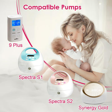 Nenesupply 5 pc Duckbill Valves Compatible with Spectra S1 Spectra S2 Breastpumps Not Original Spectra Pump Parts Replace Spectr