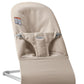 BabyBjrn Bouncer Bliss, Woven m  lange, Light Beige | 2-in-1 Adjustable Baby Bouncer Seat and Toddler Chair, Newborn to Toddler 