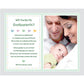 Poetry Gifts Will You Be My Godparents, Godmother Or Godfather, Custom 8X10 Inch Print Personalized With Photo And Name Of Godch