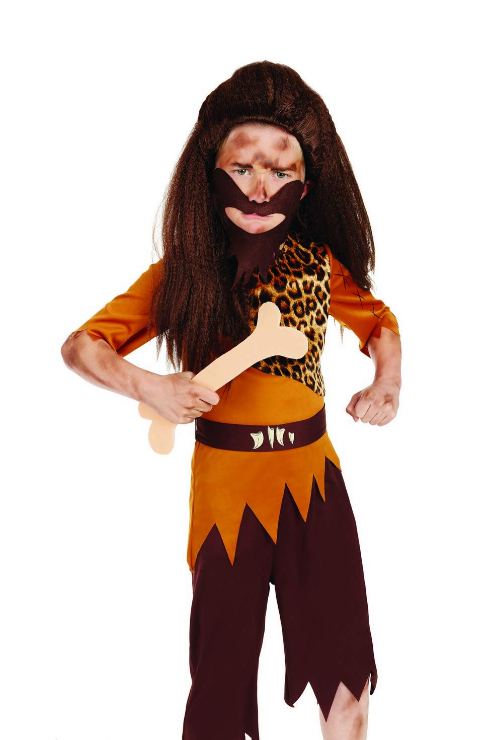 Fun Shack Caveman Costume Boys, Caveman Costume Kids, Cave Boy Costume, Boys Caveman Costume, Kids Caveman Costume - Medium